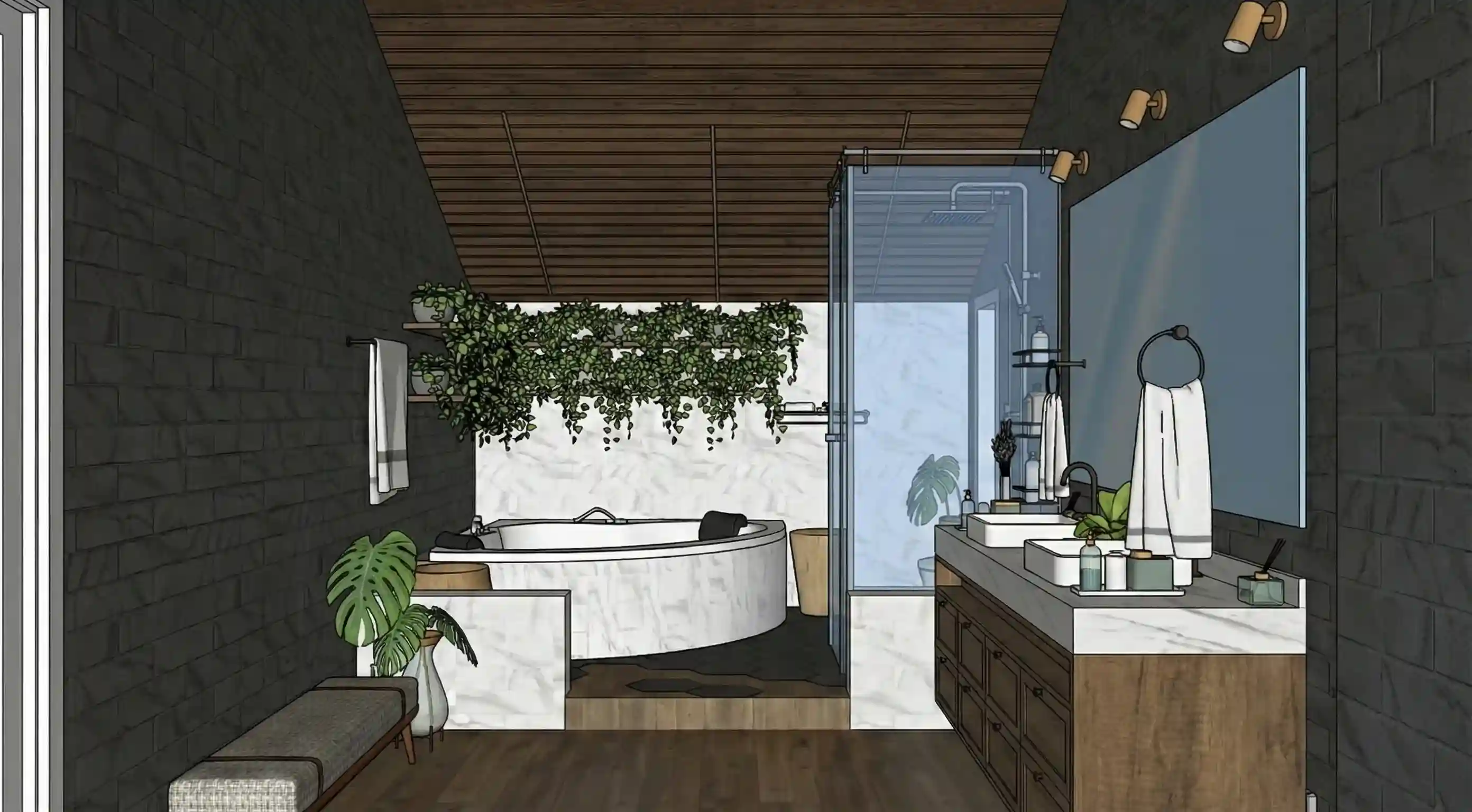 Cansado de esperar render do V-Ray? — Antes