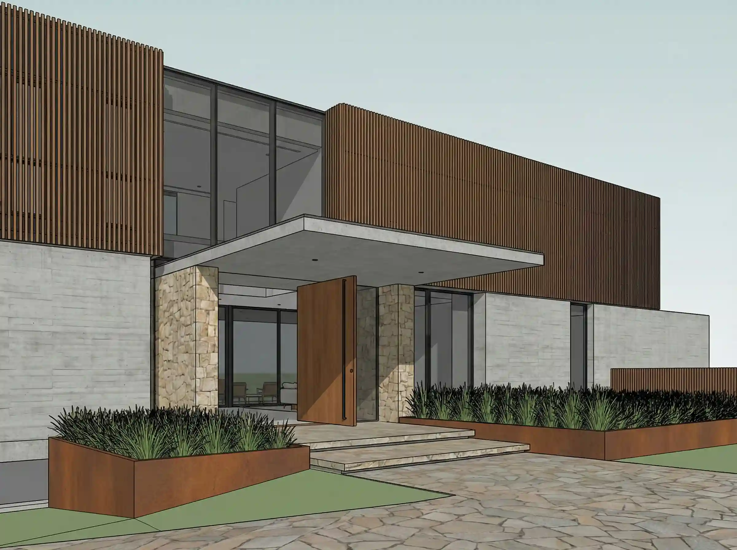 Cansado de esperar render do V-Ray? — Antes